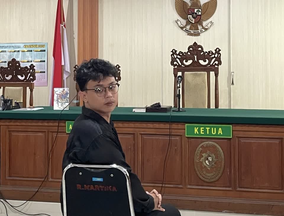 Denpasar District Court Convicts Tomy Priatna Wiria Over Incitement Charge